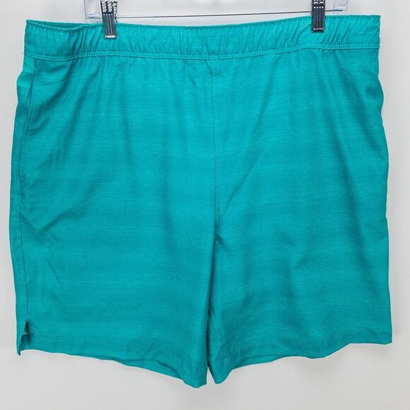 SPEEDO Lined Swim Trunks Lot of 2 Mens Men's XL Blue Green Pockets Drawstring - Picture 7 of 13